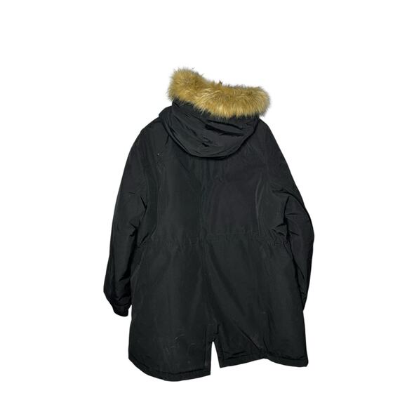Levi's Women's Faux Fur Lined Hooded Parka Jacket 3XL NEW - Picture 3 of 3